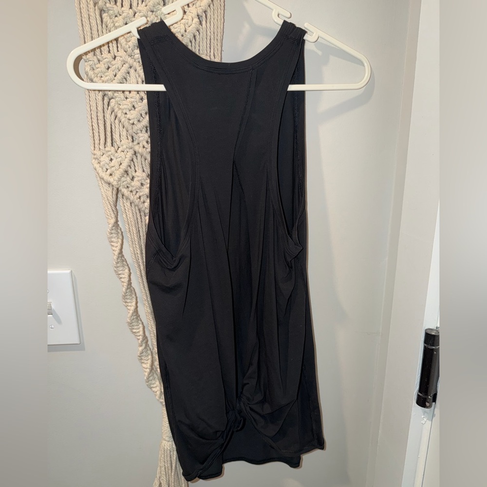 Lululemon Black Open Up Tank